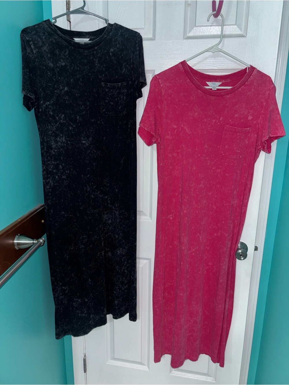 Time and Tru T-Shirt Midi Dresses – Size Medium (8–10)